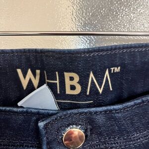 White House black market blue jeans wide leg